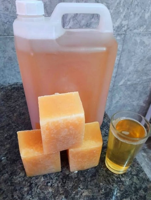 Este jabón líquido rinde mucho! Pasaré la receta