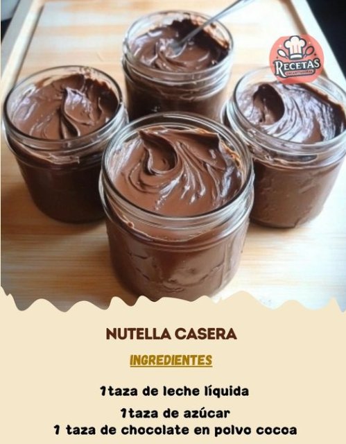 NUTELLA CASERA