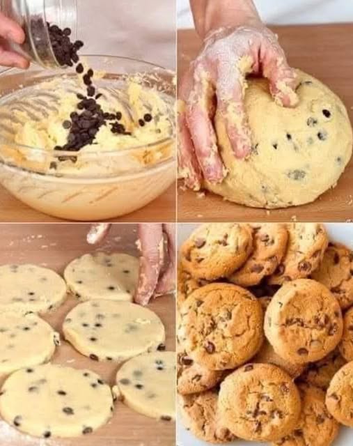 GALLETAS CON CHISPAS DE CHOCOLATE