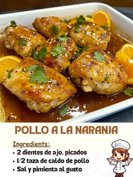 Pollo a la Naranja