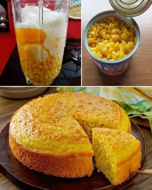 Pan de Elote en Licuadora