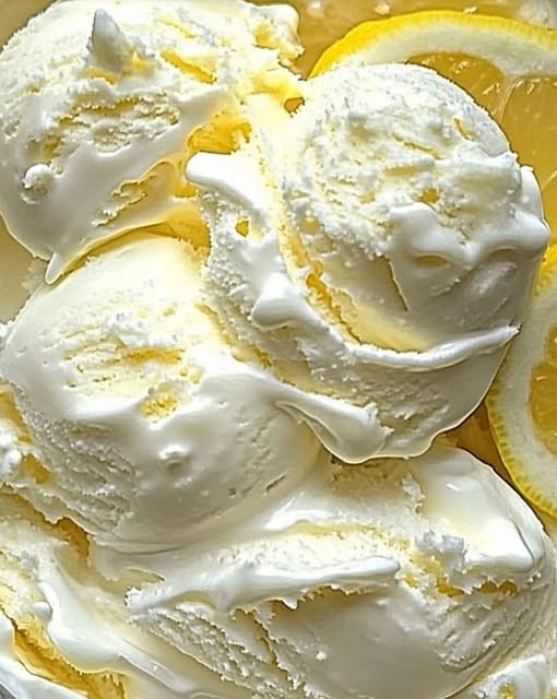 Helado de Leche Condensada y Limón