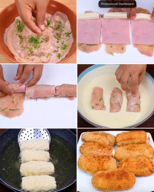 Pechugas Rellenas de Jamón y Queso