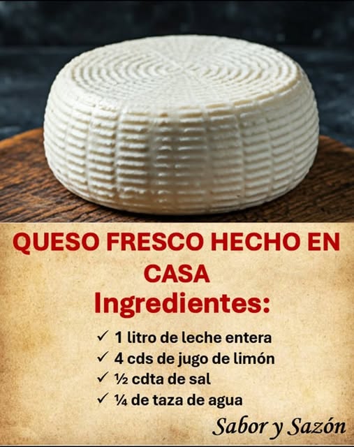 Queso Fresco Casero