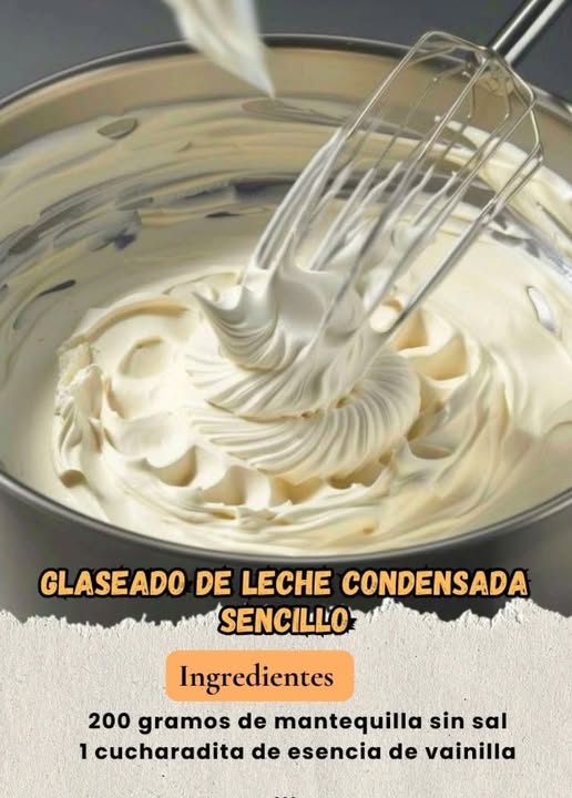 Glaseado de Leche Condensada Sencillo