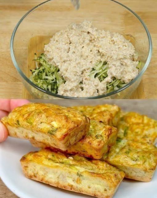 Desayuno Saludable de Calabacín y Avena