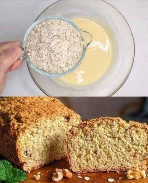 Pan de Avena Rápido y Saludable