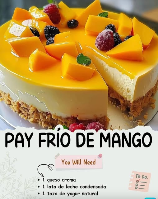 Pay Frío de Mango