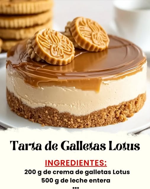 Tarta de Galletas Lotus