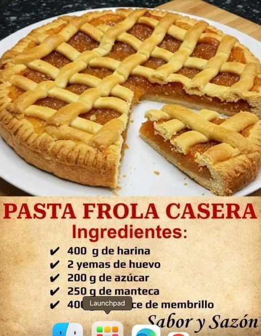 PASTA FROLA CASERA TRADICIONAL