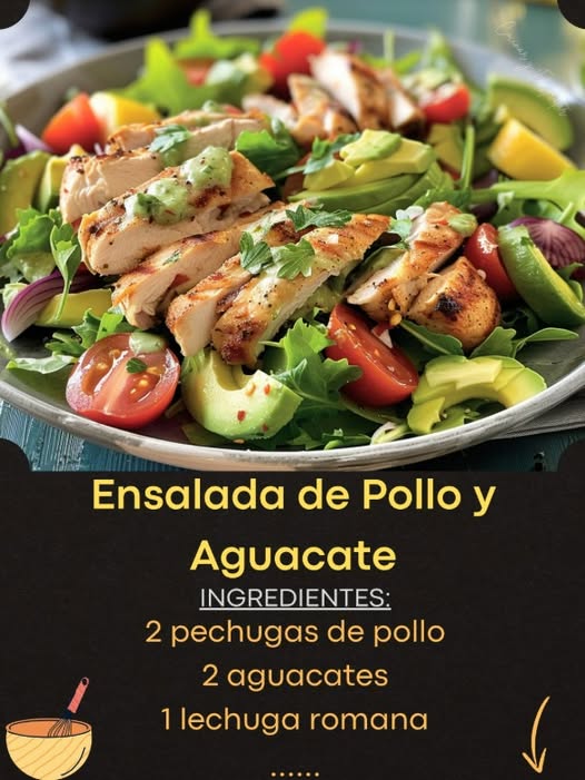 Ensalada de Pollo y Aguacate