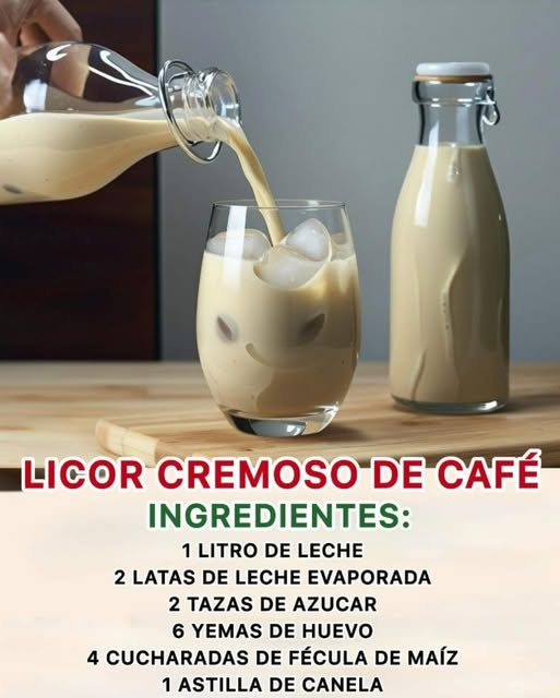 Licor cremoso de café tradicional