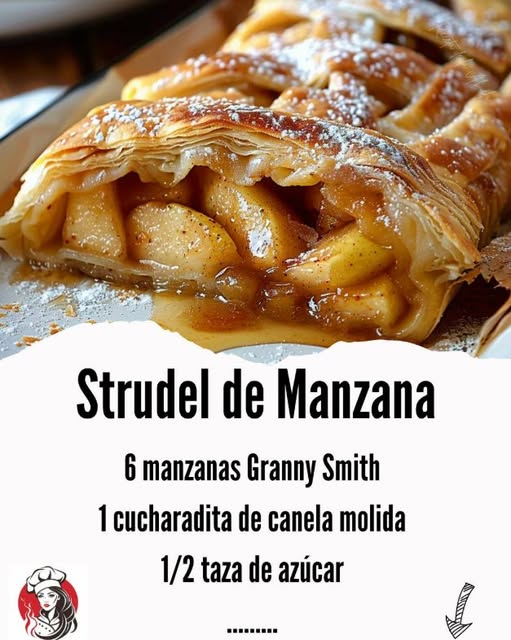 Strudel de Manzana con Toque de Canela