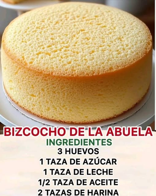 BIZCOCHO DE LA ABUELA