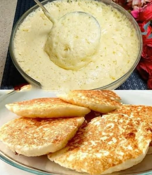 Panqueques con Yogur y Manzanas