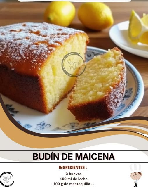 Budín de Maicena