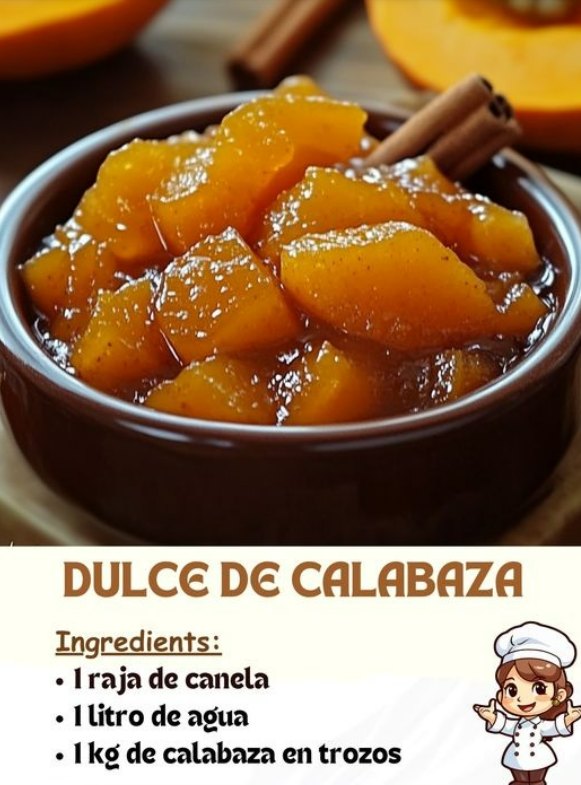 Dulce de Calabaza