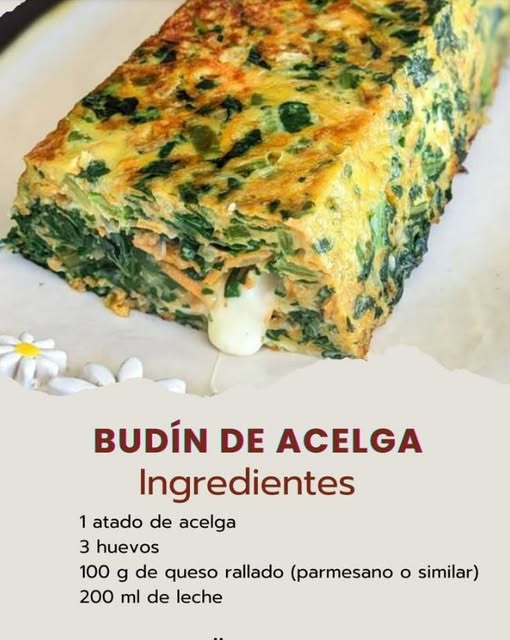 Budín de Acelga