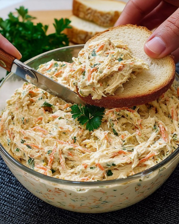Sándwiches Cremosos de Pollo