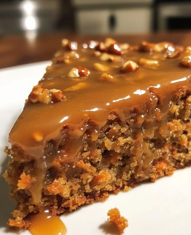 Pastel de Zanahoria con Harina de Almendras y Glaseado