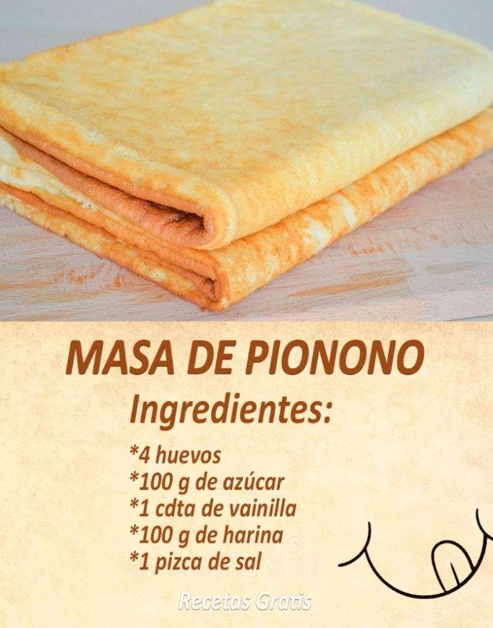 MASA CASERA DE PIONONO